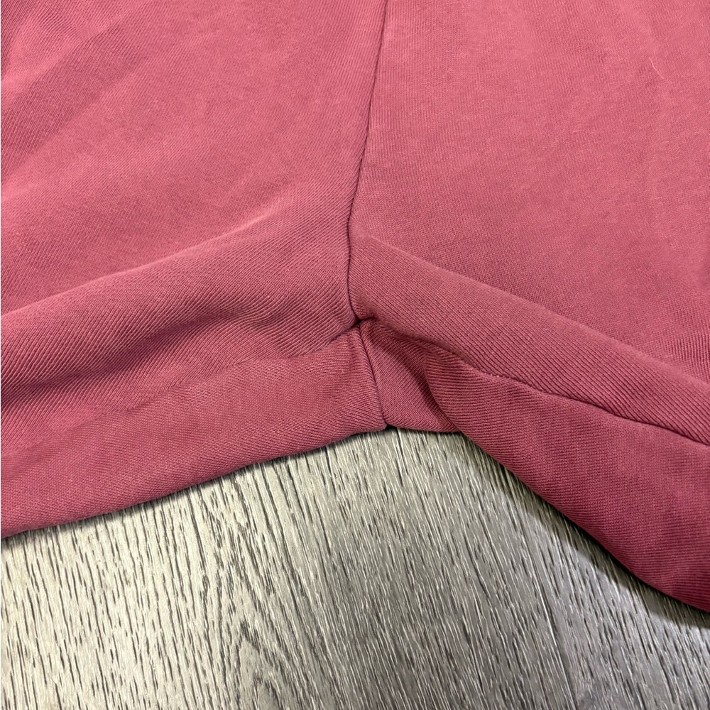 PACT 2XL Joggers 100% Organic Cotton Pink Mauve Downtown Sweatpants 27” Inseam - Picture 3 of 10